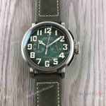 Replica Zenith Heritage Pilot Type 20 Chronograph 45mm Watch Green Dial